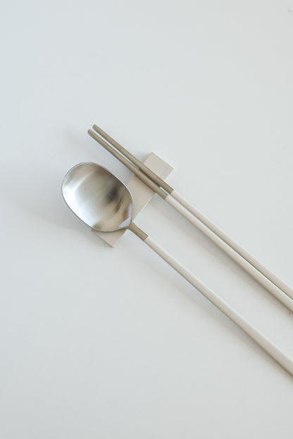 Macaron chopsticks and spoon holder