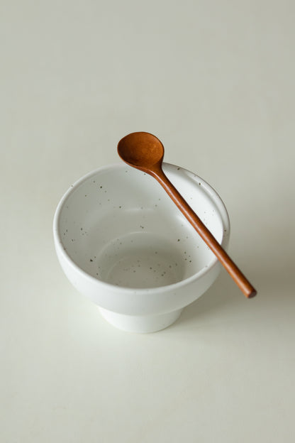 wood dessert spoon 木頭點心湯匙