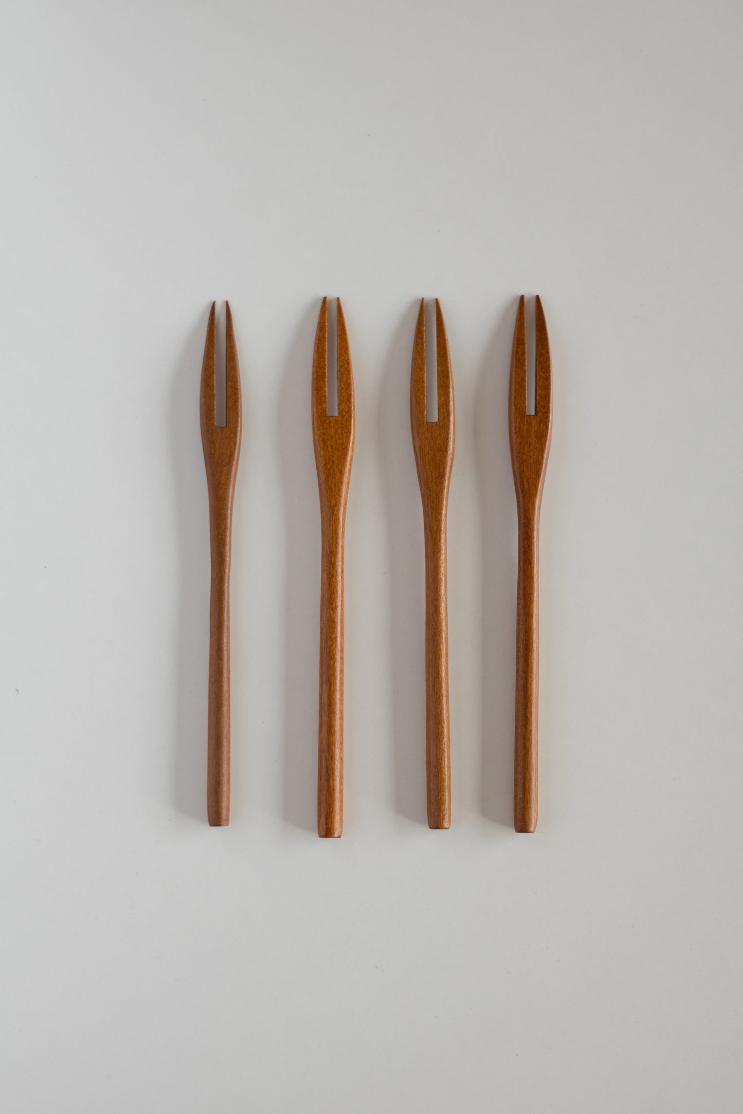 wood dessert fork 木頭點心叉